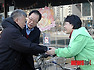 김지선 후보, 권영길 전 대표와 노원 주민 인사