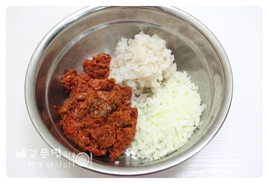 김치감자전