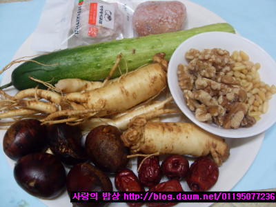 애벌레의 꿈을 닮은인삼채 오이말이