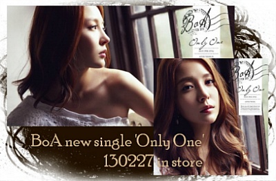 BoA new single `Only One` 130227 !