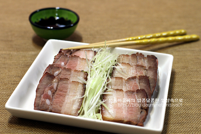 기름이 쫙~ 통삼겹 오븐 구이..