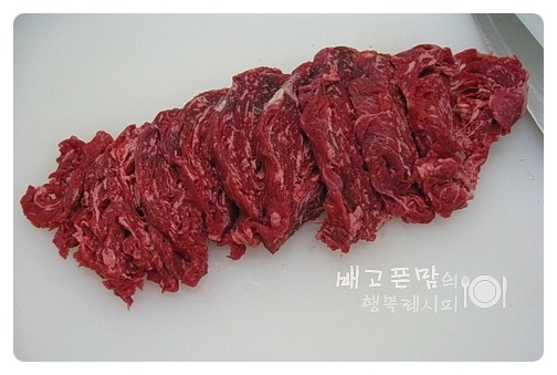 아삭하고 개운한 맛!! 또띠아 불고기 피자.