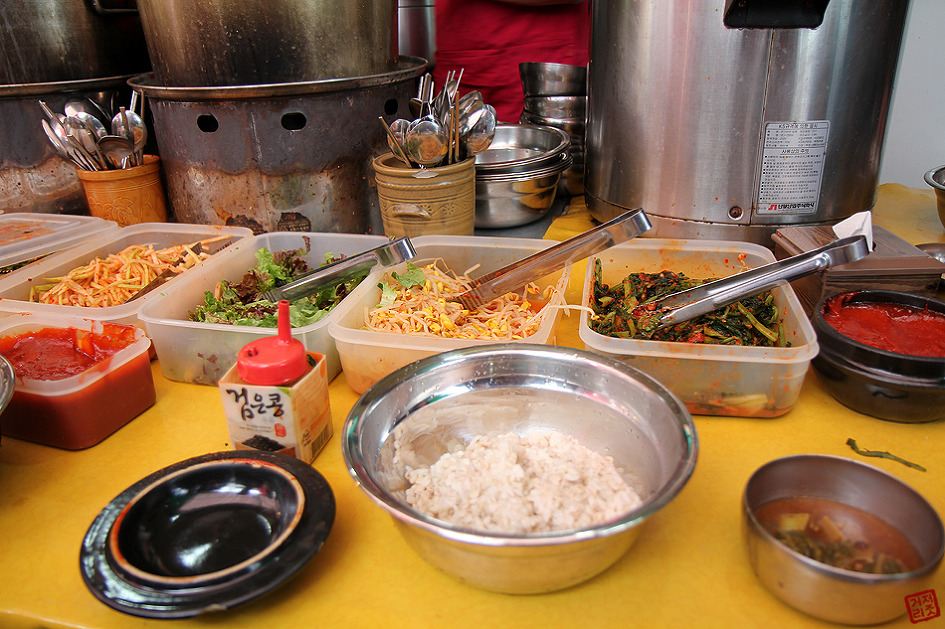 대전 중앙시장에서 정과 함께 먹어요~ "보리비빔밥" 대전맛집 대전중동맛집 대전중앙시장