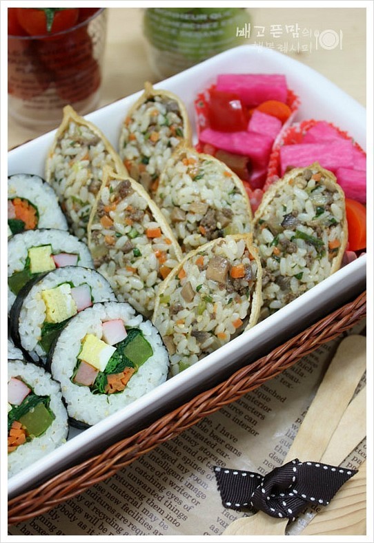 유부김밥 이미지