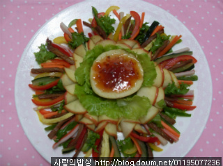 소고기 채소과일 말이