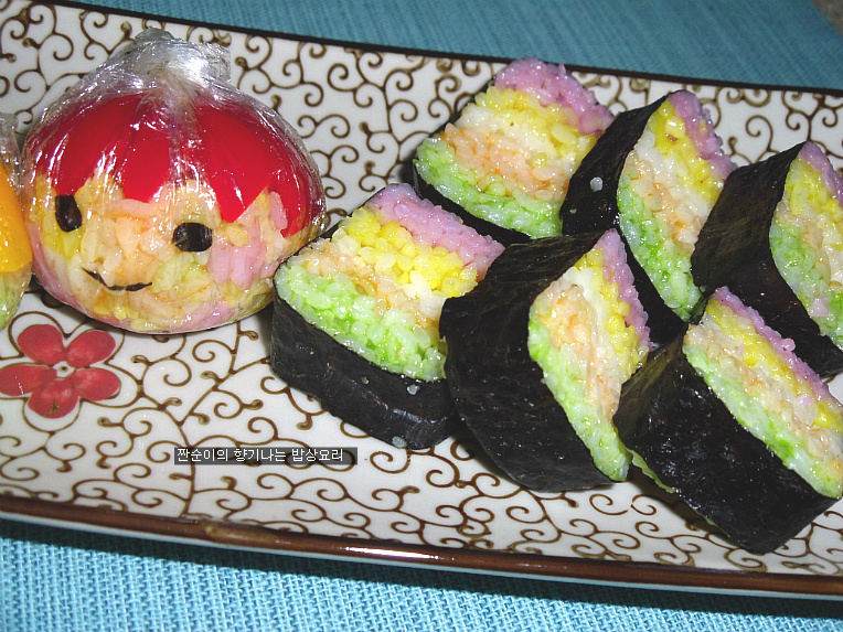 무지개김밥 이미지