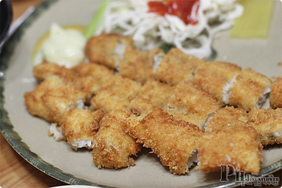 강남맛집-이렇게 두꺼운 돈가스는 처음이야.맛까지 좋은-한성돈가스