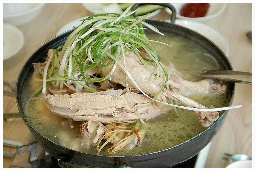 [충남 공주맛집] 양달가든 토종닭 백숙 양에 놀라고 맛에 놀라고 - 양달가든