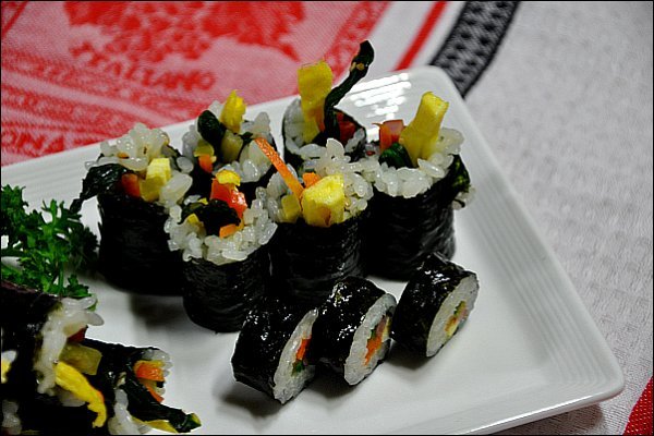 꼬다리김밥 이미지