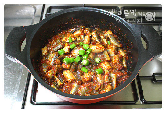 뼈째먹는 생선조림...양미리조림