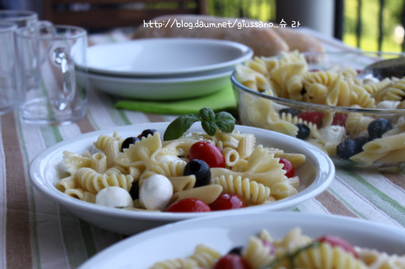 여름의 별미 깔끔하고~가벼운 샐러드 파스타(Insalata di pasta)