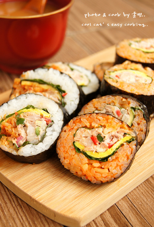 매콤 참치김밥