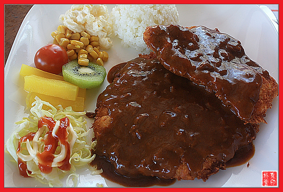 (강릉 맛집) 돈가스야? 스테이크야? 가격은 5900원 수제 돈가스 맛집..카페 고등어