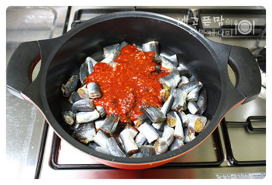 뼈째먹는 생선조림...양미리조림