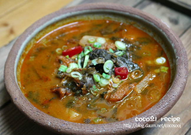 황태 해장국...  coco의 레시피~