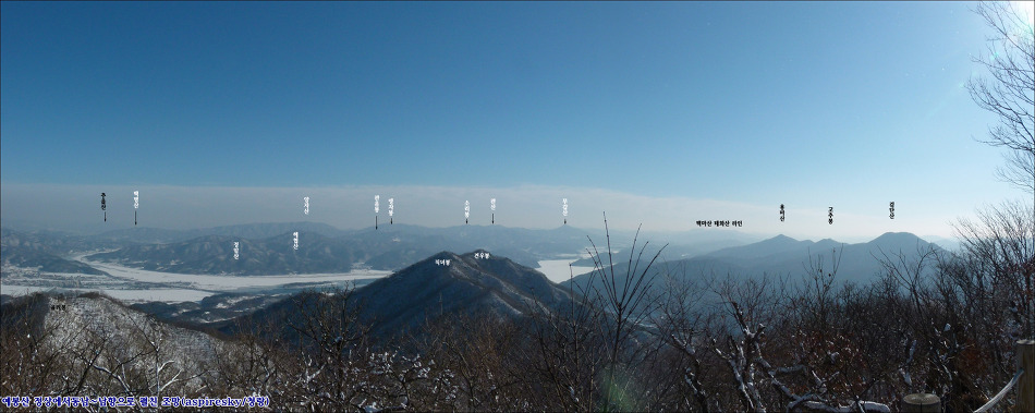 2012.12.30  운길산 예봉산 송년산길....