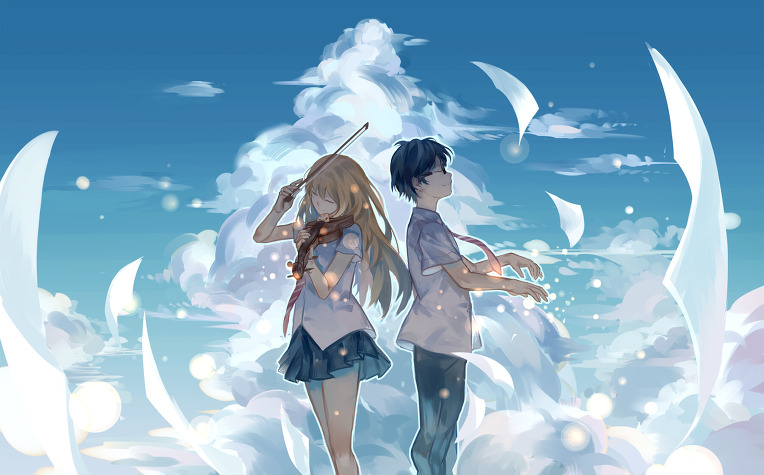 [Shigatsu wa Kimi no Uso][BDRIP][1080P][HEVC]【四月是你的谎言】插图icecomic动漫-云之彼端,约定的地方(´･ᴗ･`)