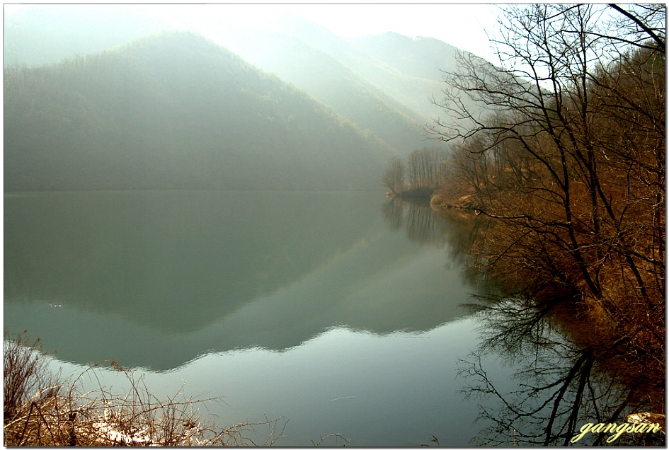 방내지의 아침풍경