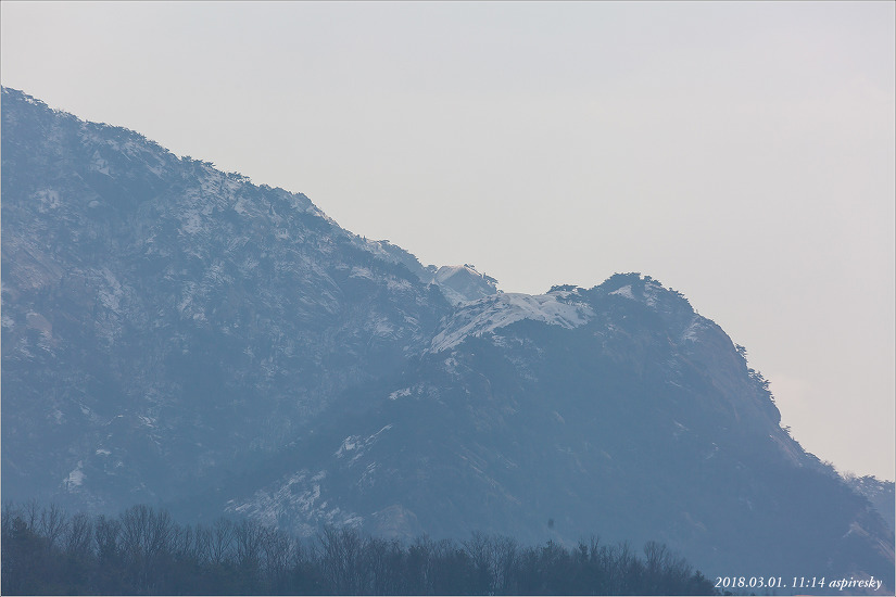 삼각산 풍광(2018.03.01)