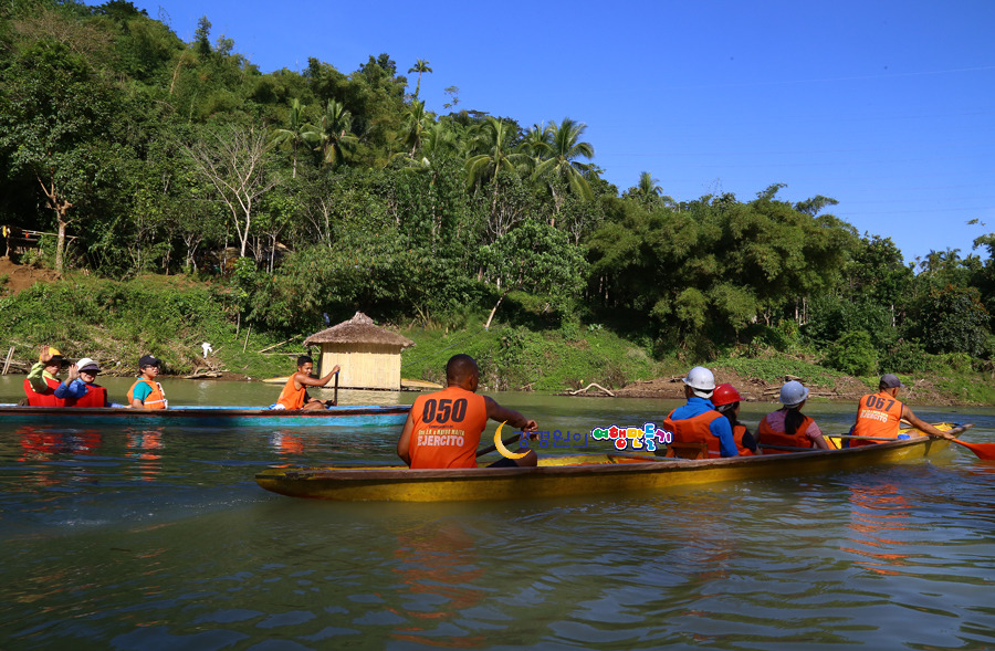 필리핀 마닐라 여행 패그산잔강 팍상한폭포 막다피오폭포 까빈티폭포 카누 방카 체험 관광