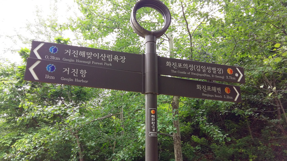 동해안 해파랑길의 일부를 걸었습니다.