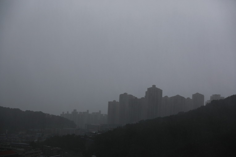 태풍 장마비 2018.7.3
