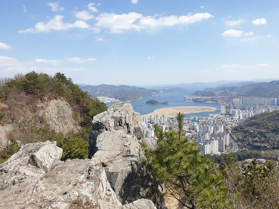 마산 무학산 진달래산행.