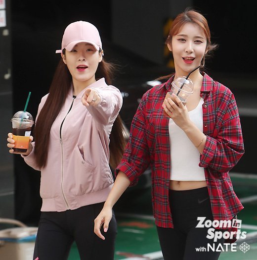 KIA 타이거즈 치어리더스!김혜수,원민주!