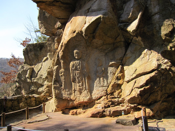 서산마애여래삼존상/서산마애여래삼존불/서산어죽맛집/서산용현집