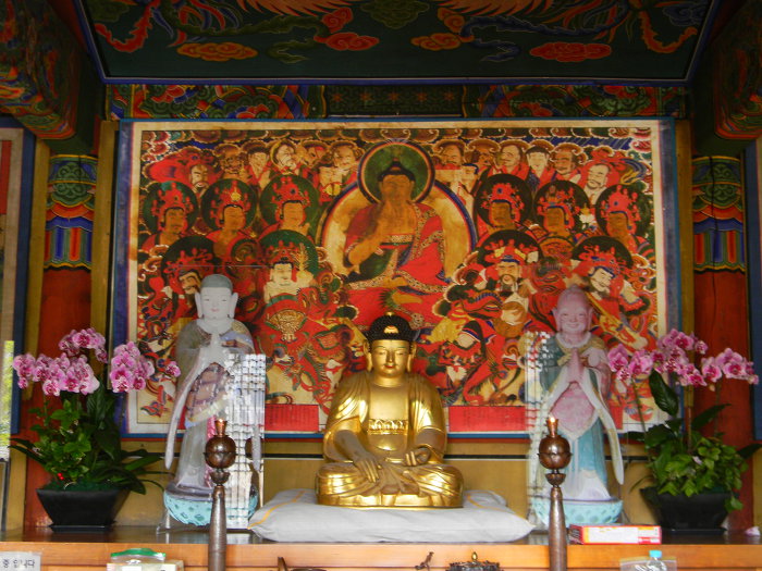 봉은사 마무리 (북극보전과 칠성도, 영산전 영산회상도, 16나한도, 석가탄신일 장엄등)